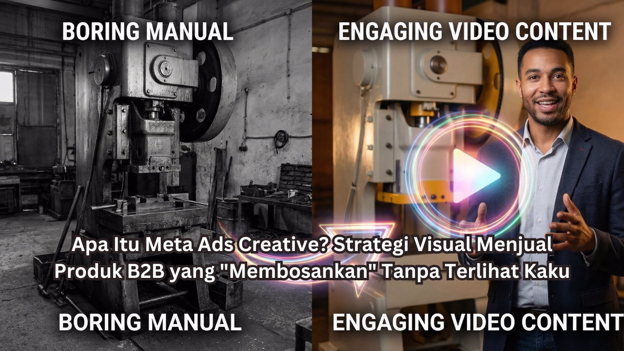 Apa Itu Meta Ads Creative? Strategi Visual Menjual Produk B2B yang "Membosankan" Tanpa Terlihat Kaku