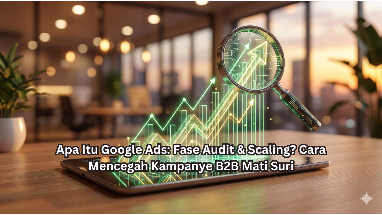 Apa Itu Google Ads: Fase Audit & Scaling? Cara Mencegah Kampanye B2B Mati Suri