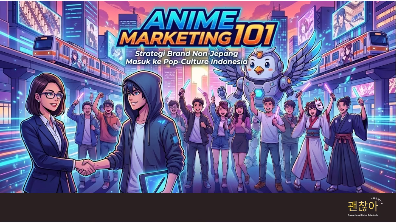 Anime Marketing 101: Strategi Brand Non-Jepang Menembus Pasar Pop-Culture Indonesia