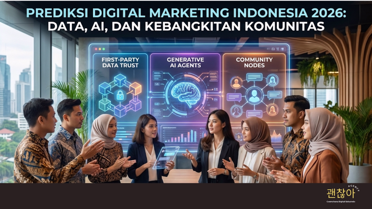 Prediksi Digital Marketing Indonesia 2026: Data, AI, dan Kebangkitan Komunitas