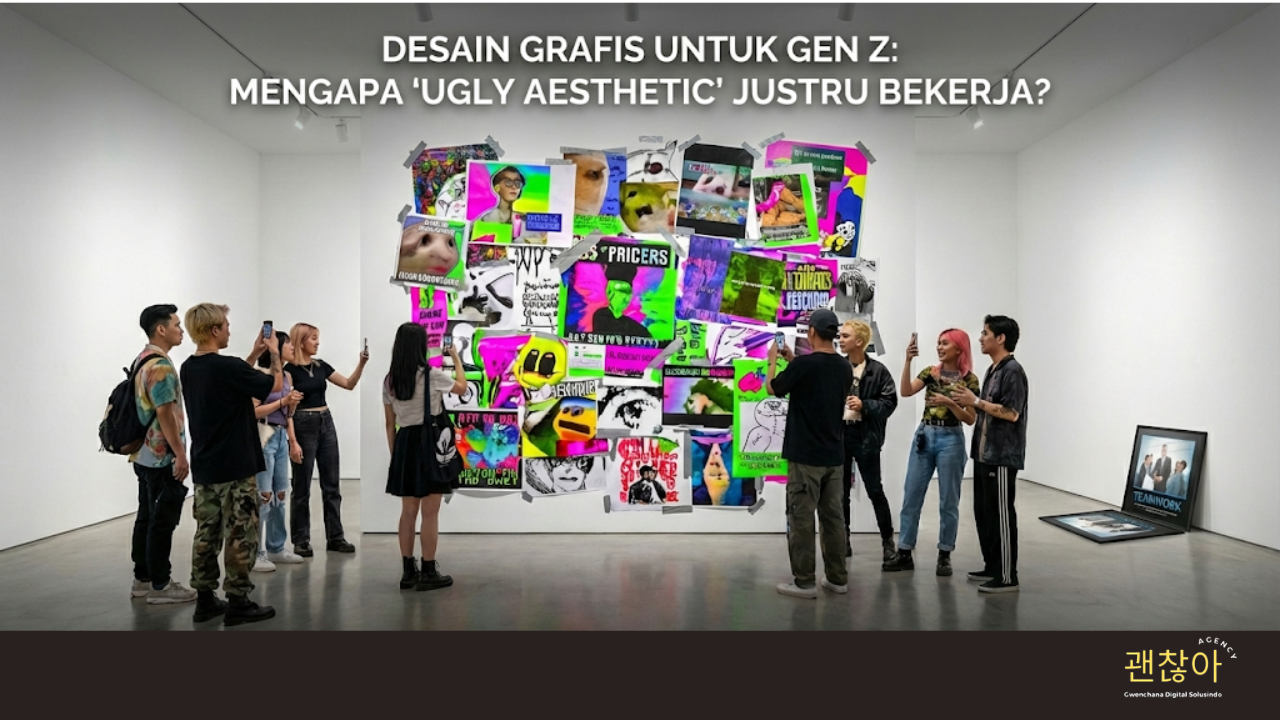 Desain Grafis untuk Gen Z: Mengapa "Ugly Aesthetic" Justru Bekerja?