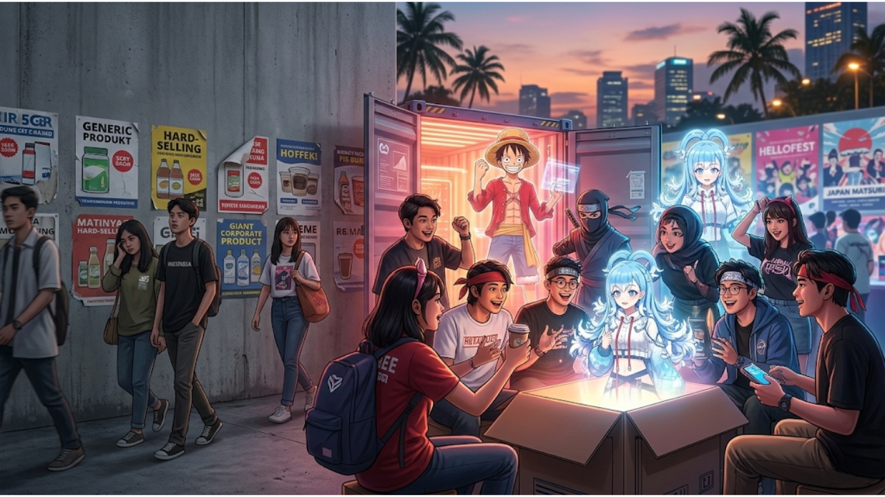 Matinya Hard-Selling: Mengapa Komunitas Fandom dan IP Licensing Adalah Masa Depan Marketing Gen Z Indonesia