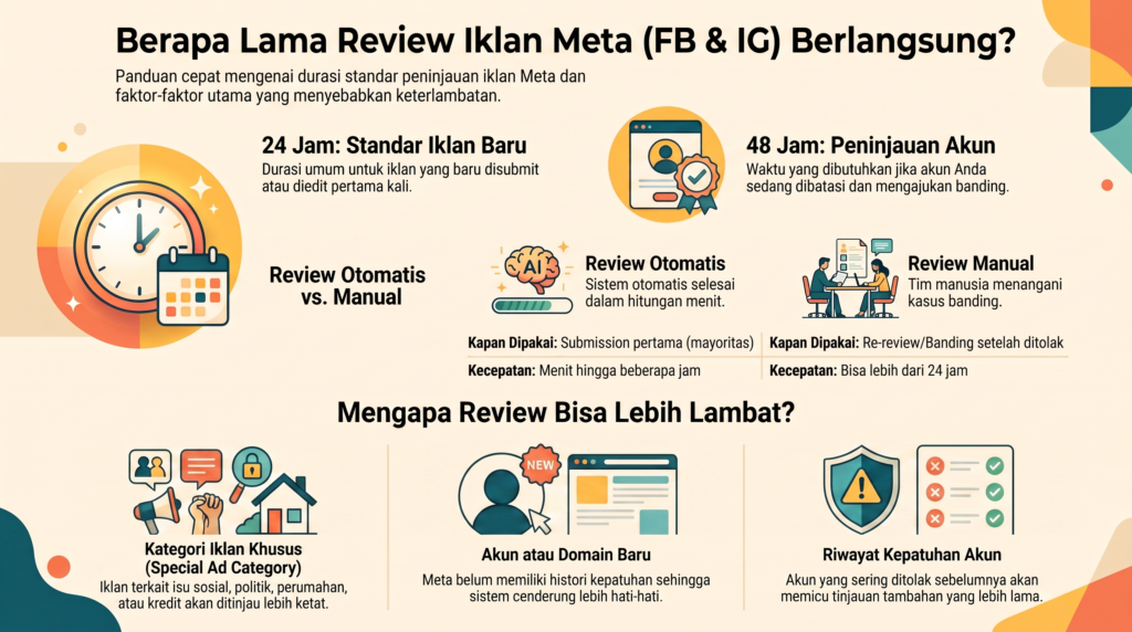 Berapa Lama Review Iklan Facebook & Instagram Ditinjau?